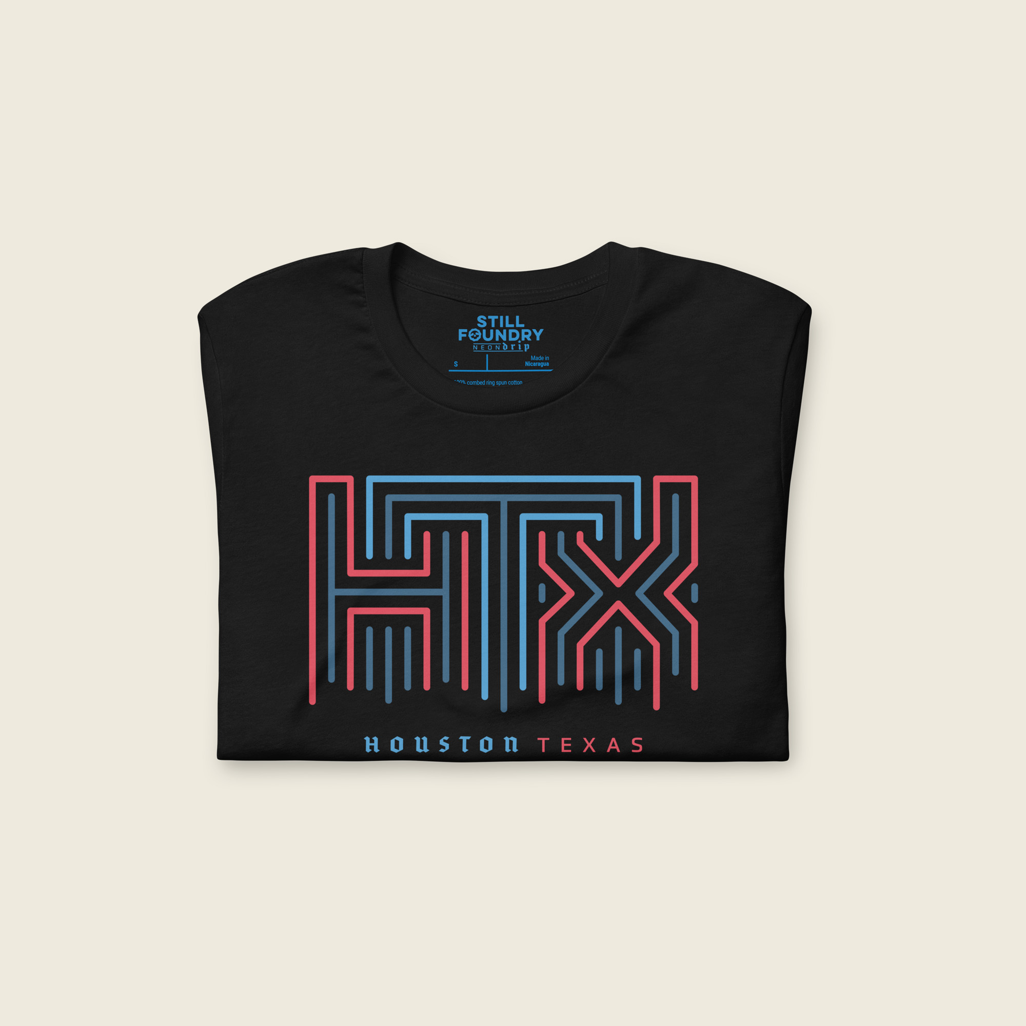 neon htx black uni shirt f